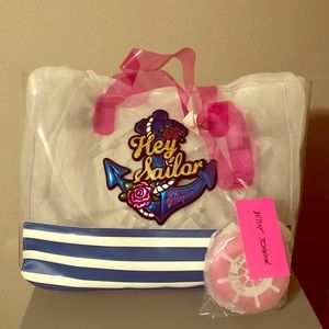 Betsey Johnson Hey Sailor Beach Bag! NWT! ⚓️⚓️⚓️
